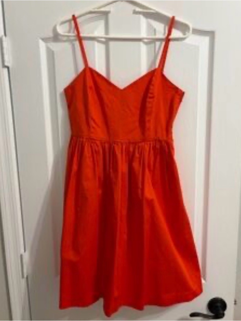 GAP Bright red Spaghetti-Strap Mini Dress